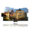 painting with photos of rome at night - version: 11 pannelli 198x112cm