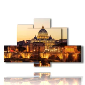 Photo of Rome in the evening