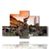 painting with artistic photos in rome - version: 6 pannelli 135x85cm