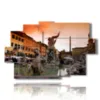 painting with artistic photos in rome - version: 9 pannelli 171x108cm