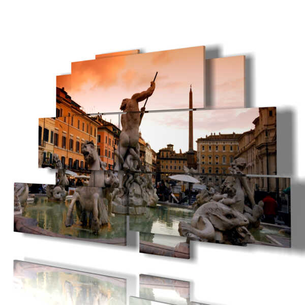 quadro con foto artistiche a Roma
