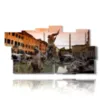 tableau avec photos artistiques a rome - version: 11 pannelli 197x106cm