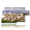 famous paintings rome overview - version: 7 pannelli 157x90cm
