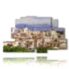 famous paintings rome overview - version: 9 pannelli 173x103cm