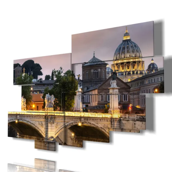 Cuadros atardeceres en Roma