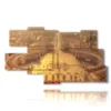 painting with photos of central rome - version: 9 pannelli 180x103cm