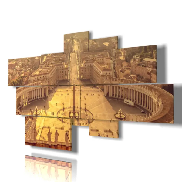 Prints of central Rome