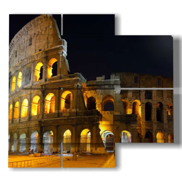 Photo of Rome at night