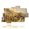 quadri con foto di roma antica - version: 10 pannelli 173x114cm