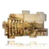 pictures with photos of ancient rome - version: 11 pannelli 182x115cm
