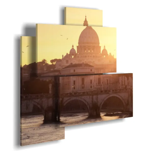Cuadro con foto de Roma hoy