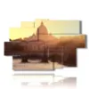 tableau avec photos rome aujourd hui - version: 9 pannelli 171x108cm