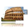 quadro con foto di roma in primavera - version: 7 pannelli 157x90cm