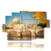 quadro con immagini autunno a roma - version: 9 pannelli 171x108cm