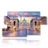 painting with image rome - version: 7 pannelli 157x90cm