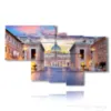 tableau avec image rome - version: 7 pannelli 171x102cm
