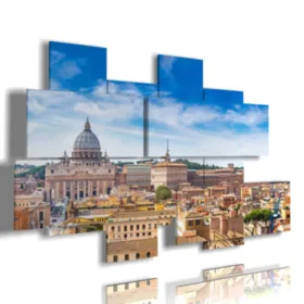 cuadro con impresión de fotos en Roma