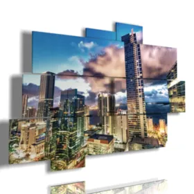 quadro con foto Shanghai Cina