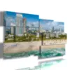 Paintings with photos of Miami Beach, Florida