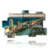 bild mit foto miami florida - version: 11 pannelli 182x115cm