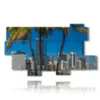 painting with photos of miami - version: 10 pannelli 190x110cm