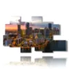 bild mit foto miami bei nacht - version: 8 pannelli 171x100cm