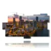 bild mit foto miami bei nacht - version: 11 pannelli 198x112cm