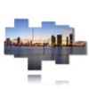 quadri miami panoramica - version: 8 pannelli 175x112cm