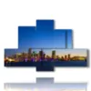 tableau avec photos miami aujourd hui - version: 6 pannelli 135x85cm