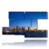 tableau avec photos miami aujourd hui - version: 8 pannelli 173x100cm