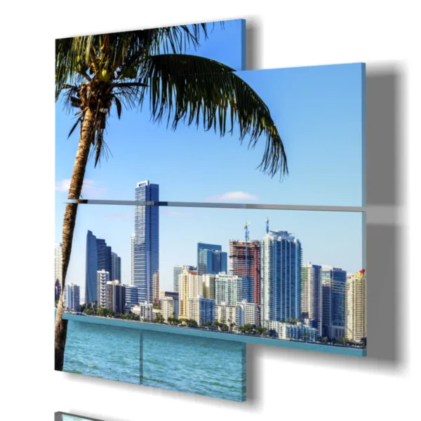 cuadros con imágenes de Miami Beach