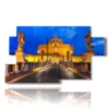 rome tableau entree castel sant angelo - version: 7 pannelli 157x90cm