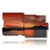 quadro con foto tramonto a napoli - version: 10 pannelli 183x100cm