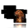 painting with photos of purebred dogs - version: 10 pannelli 176x119cm