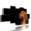 quadro con foto di cani di razza