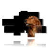 painting with photos of purebred dogs - version: 8 pannelli 187x113cm