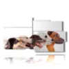 tableau avec des images de chiens dessines - version: 10 pannelli 183x100cm