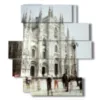 quadri duomo di milano di giorno - version: 11 pannelli 137x151cm