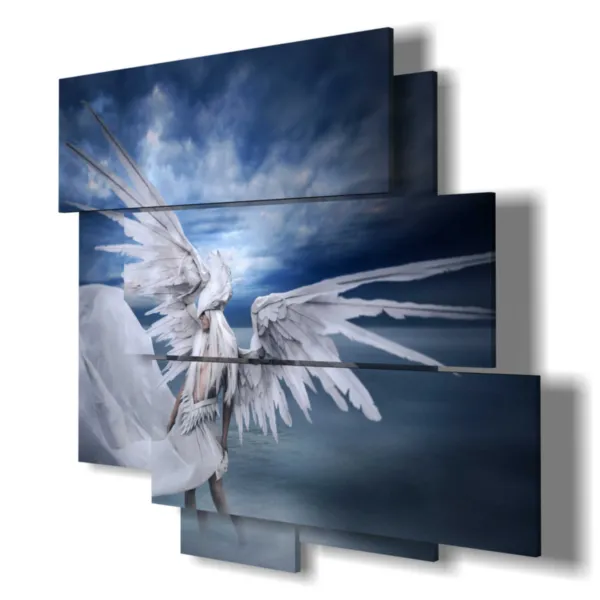 Fantasy prints of angels and demons