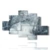 paintings snow fantasy images - version: 6 pannelli 146x94cm