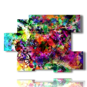 cuadros coloridos modernos
