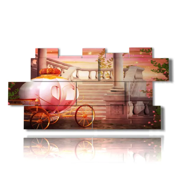 Fantasy images of Walt Disney