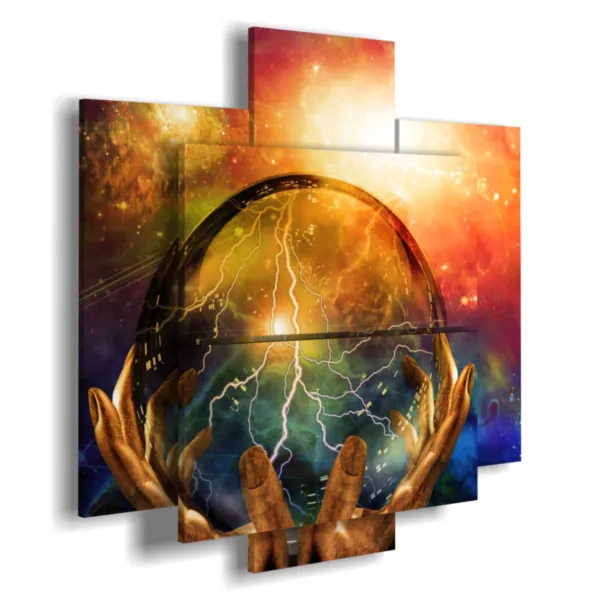 fantaisie tropicale en verre