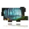 paintings with images of fantasy trees - version: 10 pannelli 190x110cm