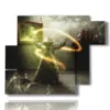 quadri con immagini fantasy dark - version: 6 pannelli 122x96cm