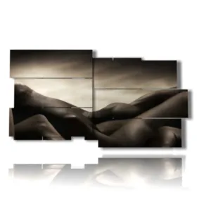 quadro nudo di donna