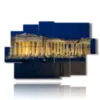 bild mit fotos athen bei nacht der parthenon - version: 9 pannelli 171x108cm