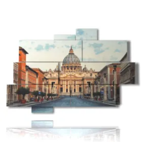 Cuadros modernos en lienzo Roma