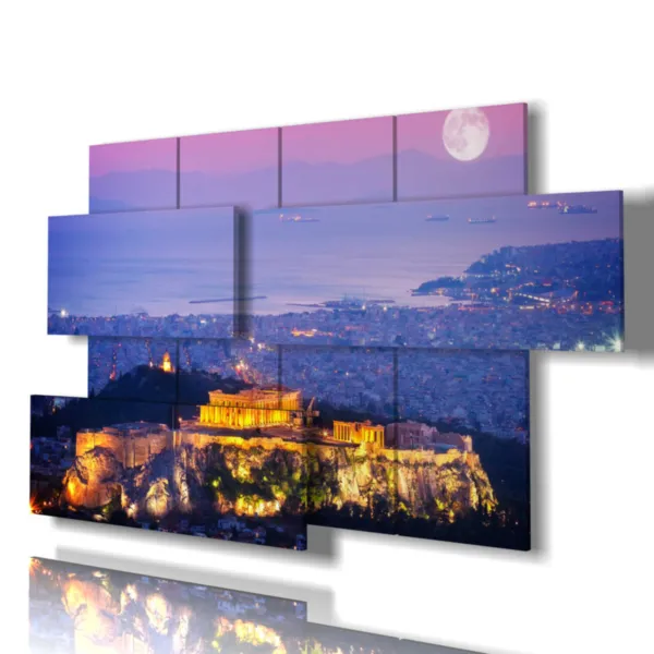 stampe di atene foto bellissime