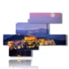 athens painting beautiful photos - version: 8 pannelli 171x119cm